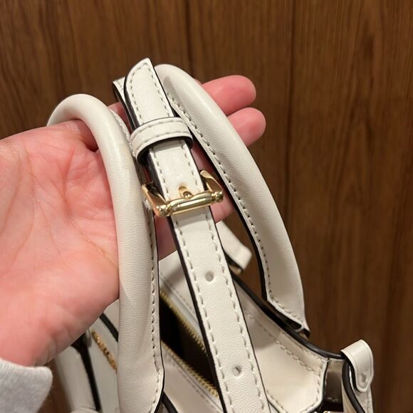 MICHAEL Michael Kors • Kris Small Pebbled Leather Satchel - Picture 10 of 10